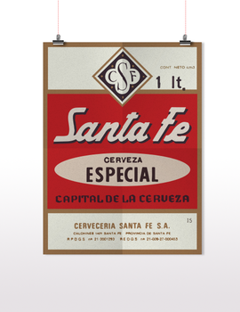 Poster Santa Fe Especial
